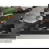 Mexen Mario Chiuvetă de granit cu 2 compartimente și baterie de bucătărie Duero, Neagră picățele - 6504-76-671600-00