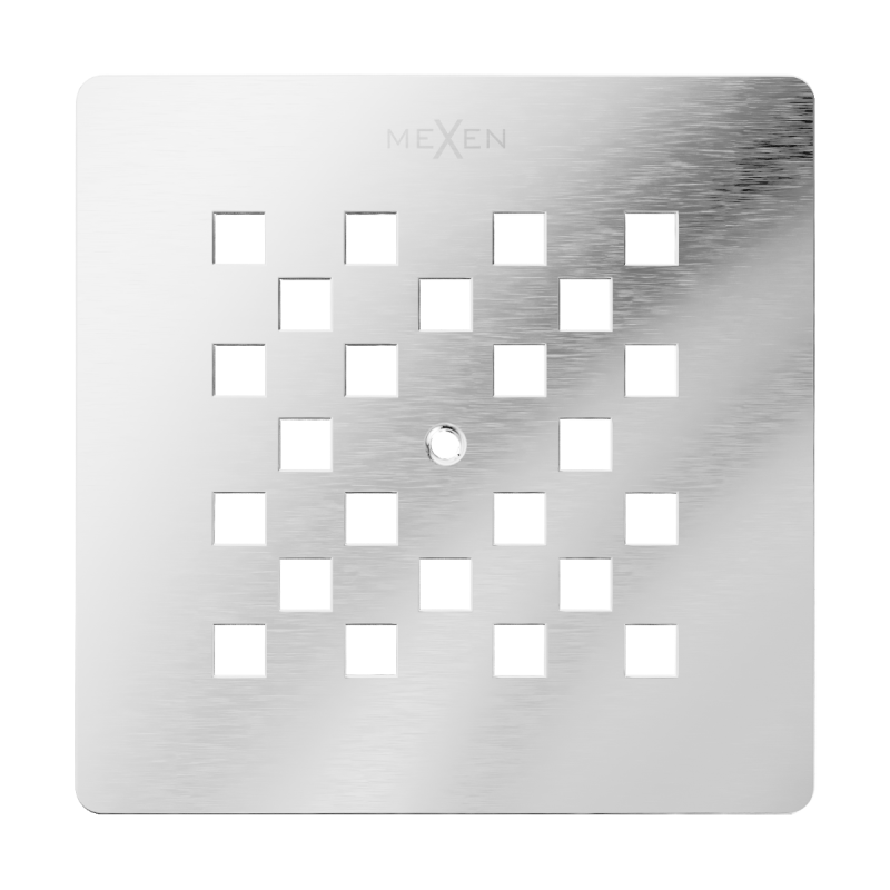 Mexen Stone+ mască pentru cadă de duș, inox - 44910001