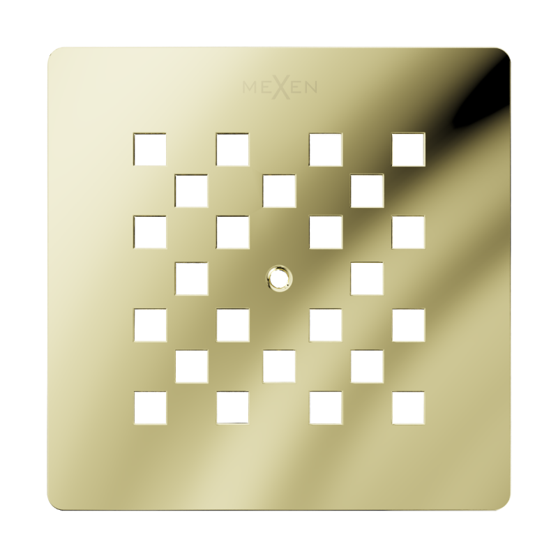 Mexen Stone+ mască pentru cadă de duș, auriu - 44910050
