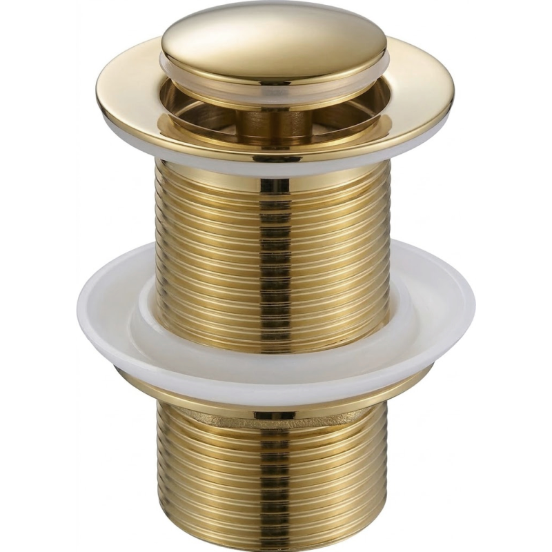 Mexen briquetă clic-clac mică rotundă, aurie - 79915-50