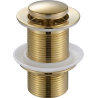 Mexen briquetă clic-clac mică rotundă, aurie - 79915-50