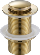 Mexen briquetă clic-clac mică rotundă, aurie - 79915-50