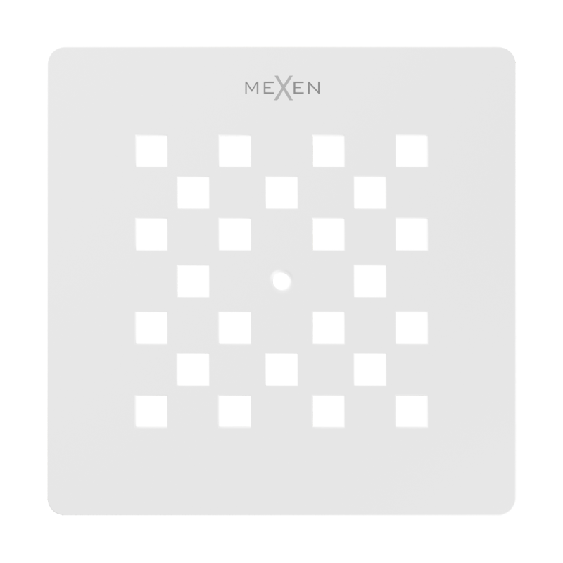 Mexen Stone+ mască pentru cadă de duș, albă - 44910020