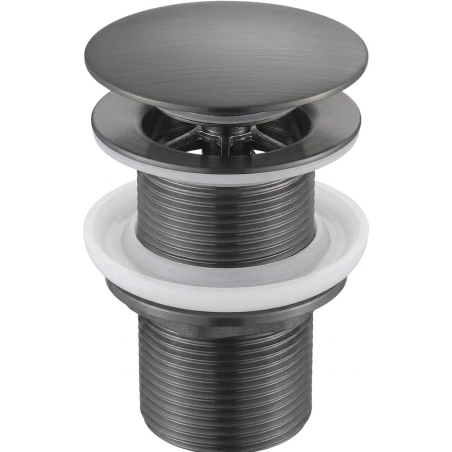 Mexen dop clic-clac rotund, gri armată periat - 79910-66