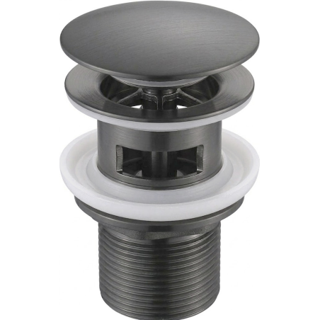 Mexen dop clic-clac rotund cu preaplin, gun gray periat - 79920-66