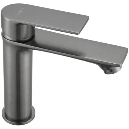 Mexen Royo baterie de lavoar, gri oțel periat - 72200-66