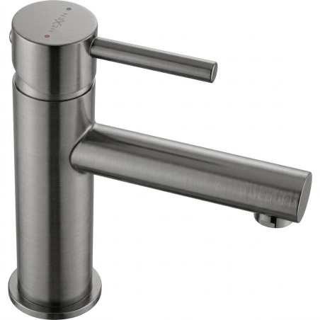 Mexen Elba mosdócsaptelep, gun gray kefe - 74100-66