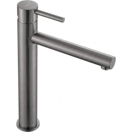 Mexen Elba magas mosdócsaptelep, gun gray kefe - 74110-66