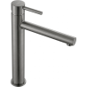 Mexen Elba magas mosdócsaptelep, gun gray kefe - 74110-66