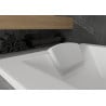 Mexen M08 tetieră pentru cadă, albă - 55008-00