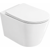 Mexen Rico 2.0 vas wc Rimless Tornado cu capac coborâre lentă slim, duroplast, alb lucios - 3072L4000T