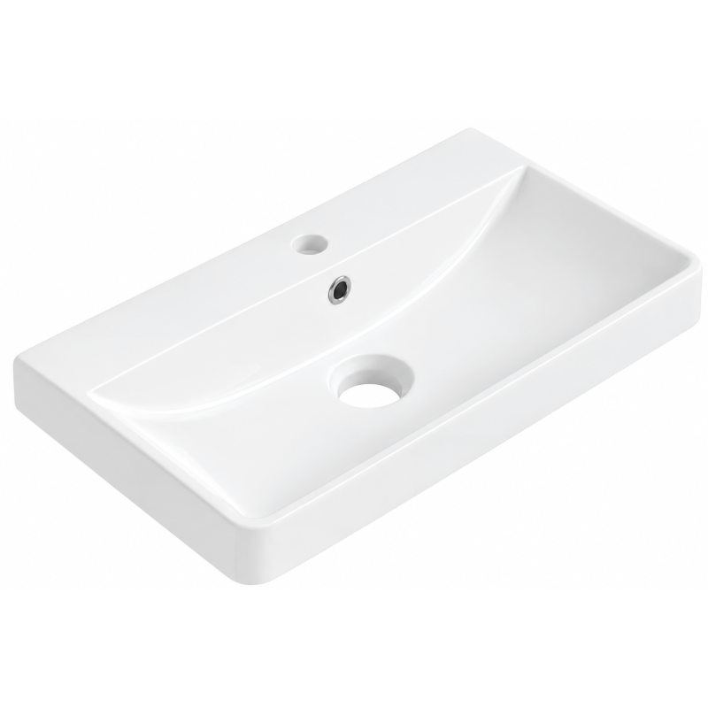 Mexen Dagna chiuvetă încastrată în blat 60 x 35 cm, albă - 21996000