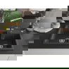 Mexen Tomas chiuvetă din granit cu 2 compartimente și baterie de bucătărie Duero, negru pătat - 6516-76-671600-00