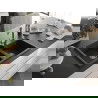 Mexen Tomas Chiuvetă de granit cu 2 compartimente și baterie de bucătărie Duero, Neagră - 6516-77-671600-00