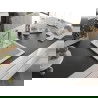 Mexen Vito chiuvetă de bucătărie din granit cu 1 cuvă cu baterie Duero, alb - 6503-20-671600-00