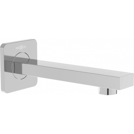 Mexen Cube baterie cadă de perete, cromată - 79370-00