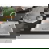 Mexen Tomas Chiuvetă de granit cu 2 compartimente 800 x 500 mm, Albă, sifon Crom - 6516802000-20
