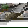 Mexen Tomas Chiuvetă de granit cu 2 compartimente 800 x 500 mm, Bej, sifon Neagră - 6516802000-69-B