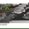 Mexen Kevin chiuvetă din granit cu 1 compartiment cu picurător 586 x 458 mm, gri, sifon Auriu - 6517581005-71-G