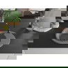 Mexen Kevin chiuvetă din granit cu 1 compartiment cu picurător 586 x 458 mm, gri, sifon Neagră - 6517581005-71-B
