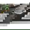 Mexen Carlos chiuvetă de granit cu 1,5 compartiment 582 x 475 mm, Albă, sifon Crom - 6518581500-20