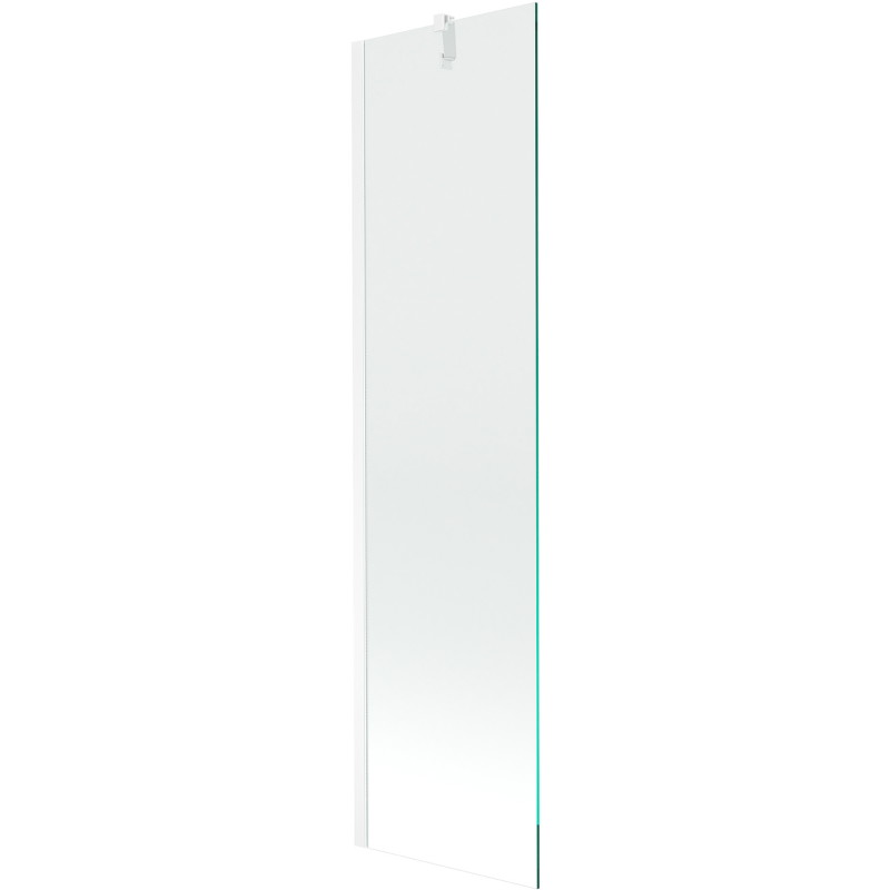 Mexen Next paravan cadă 1-aripă 50 x 150 cm, Transparent, Albă - 895-050-000-00-00-20