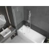 Mexen Next paravan cadă 1-aripă 50 x 150 cm, Transparent, Albă - 895-050-000-00-00-20
