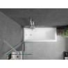 Mexen Next paravan de baie cu un singur panou 50 x 150 cm, transparent, alb - 895-050-000-00-00-20