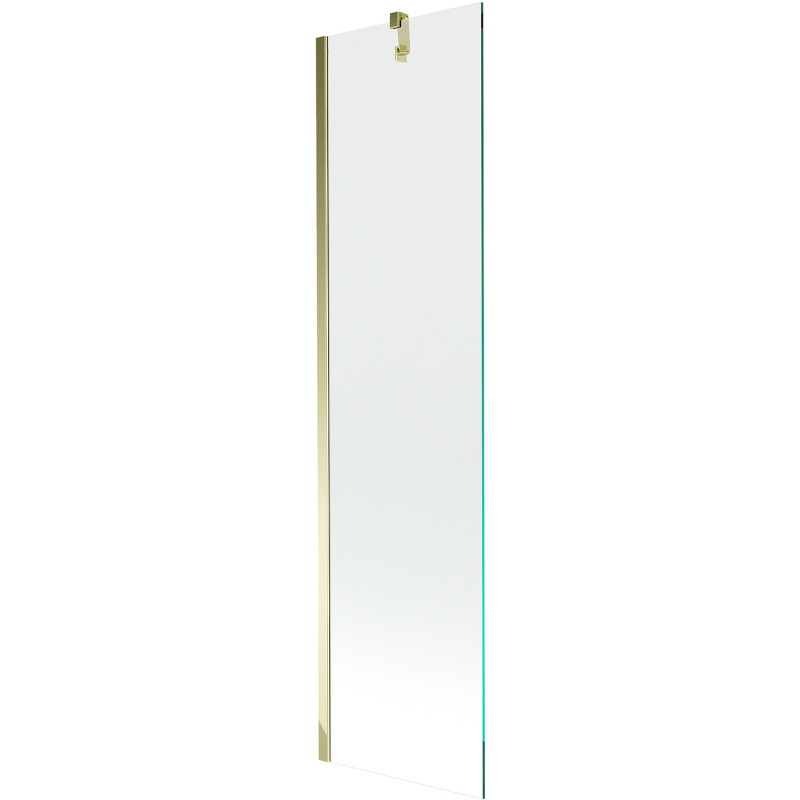 Mexen Next paravan de baie cu un singur panou 50 x 150 cm, transparent, auriu - 895-050-000-00-00-50