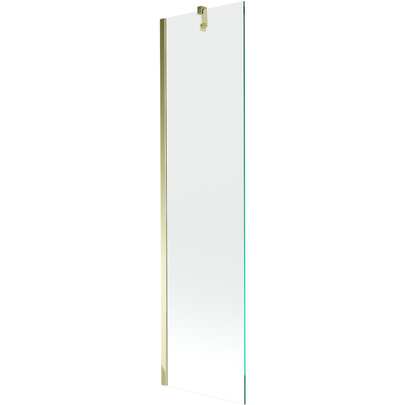 Mexen Next paravan de cadă cu 1 aripă 50 x 150 cm, transparent, auriu - 895-050-000-00-00-50