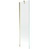 Mexen Next paravan de cadă cu 1 aripă 50 x 150 cm, transparent, auriu - 895-050-000-00-00-50