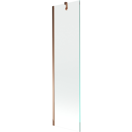 Mexen Next paravan cadă cu un panou 50 x 150 cm, transparent, aur roz - 895-050-000-00-00-60