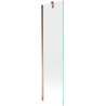 Mexen Next paravan cadă cu un panou 50 x 150 cm, transparent, aur roz - 895-050-000-00-00-60
