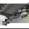 Mexen Next paravan cadă 1-aripă 50 x 150 cm, Transparent, Roz-Auriu - 895-050-000-00-00-60