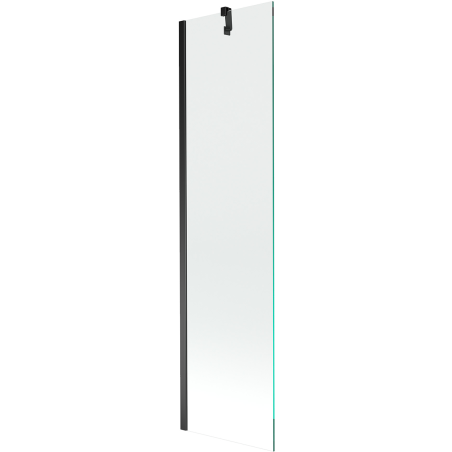 Paravan cadă Mexen Next 1-batant 50 x 150 cm, transparent, negru - 895-050-000-00-00-70