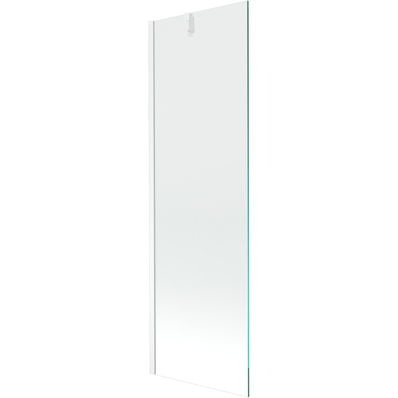 Mexen Next 1-szárnyú fürdőkád paraván 60 x 150 cm, átlátszó, fehér - 895-060-000-00-00-20