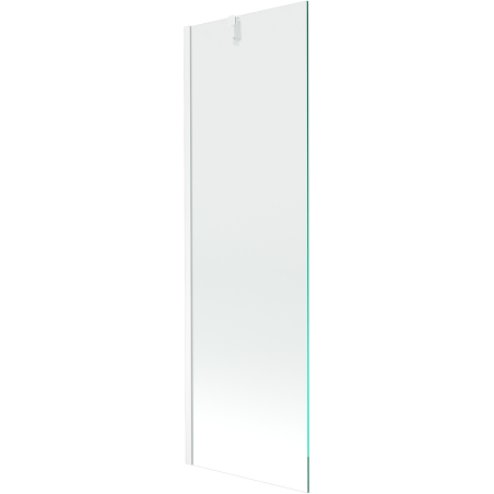 Mexen Next 1-szárnyú fürdőkád paraván 60 x 150 cm, átlátszó, fehér - 895-060-000-00-00-20