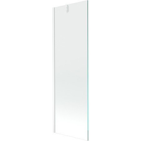 Mexen Next paravan cadă 1-aripă 60 x 150 cm, Transparent, Albă - 895-060-000-00-00-20