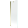 Paravan cadă Mexen Next cu 1 panou 60 x 150 cm, transparent, auriu - 895-060-000-00-00-50