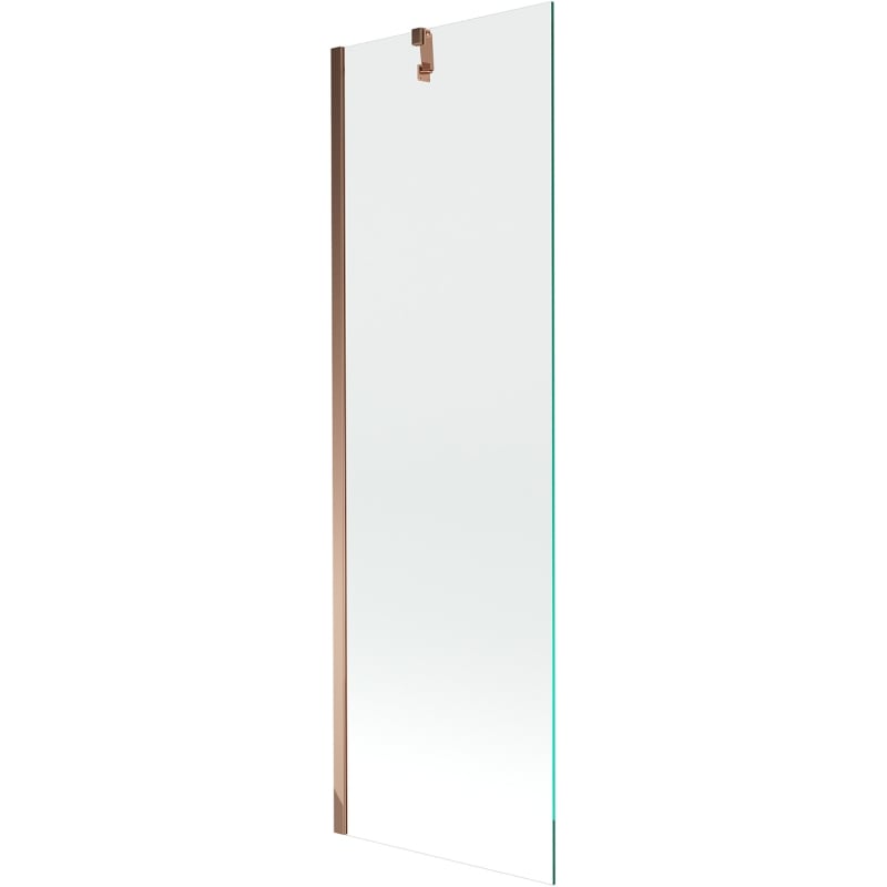 Mexen Next paravan de baie cu 1 panou 60 x 150 cm, transparent, aur roz - 895-060-000-00-00-60