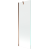 Mexen Next paravan de baie cu 1 panou 60 x 150 cm, transparent, aur roz - 895-060-000-00-00-60