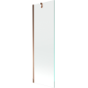Mexen Next perete despărțitor de cadă cu 1-aripă 60 x 150 cm, transparent, aur roz - 895-060-000-00-00-60
