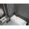 Mexen Next paravan de baie cu 1 canat 60 x 150 cm, transparent, aur roz - 895-060-000-00-00-60