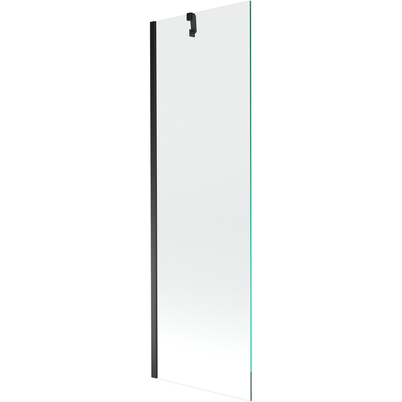 Mexen Next paravan cadă 1-aripă 60 x 150 cm, Transparent, Neagră - 895-060-000-00-00-70