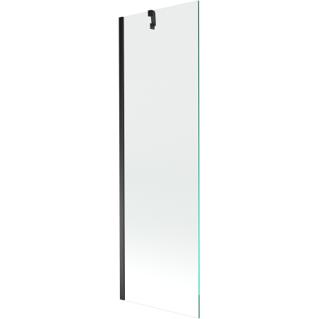 Mexen Next paravan cadă cu 1 panou 60 x 150 cm, transparent, negru - 895-060-000-00-00-70