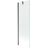 Mexen Next paravan de cadă cu 1 panou 60 x 150 cm, transparent, negru - 895-060-000-00-00-70