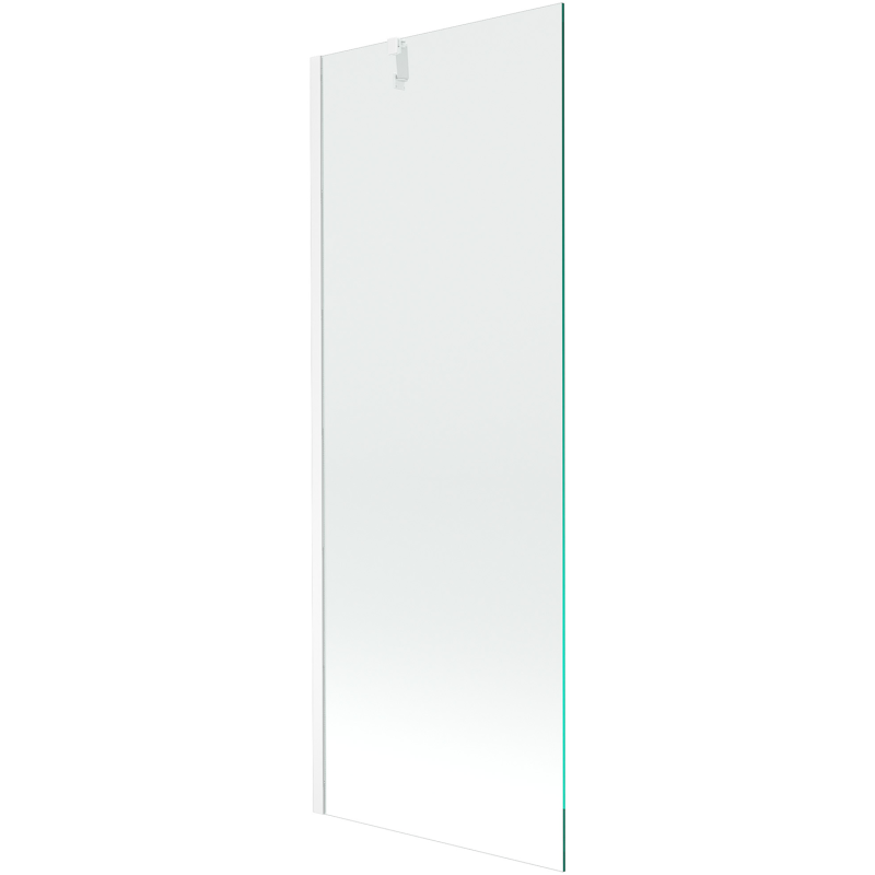 Mexen Next egyajtós fürdőszobai válaszfal 70 x 150 cm, áttetsző, fehér - 895-070-000-00-00-20