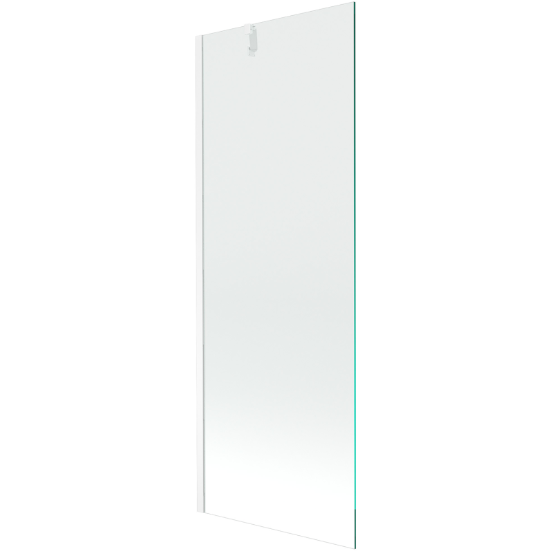Mexen Next paravan cadă 1-aripă 70 x 150 cm, Transparent, Albă - 895-070-000-00-00-20