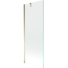 Mexen Next paravan cadă de baie cu 1 ușă, 70 x 150 cm, transparent, auriu - 895-070-000-00-00-50