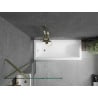 Mexen Next paravan cadă de baie cu 1 ușă, 70 x 150 cm, transparent, auriu - 895-070-000-00-00-50